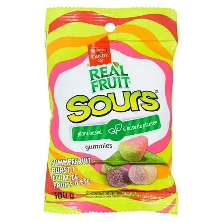 DARE REALFRUIT SOURS SUMMERFRUIT BURST 180G 