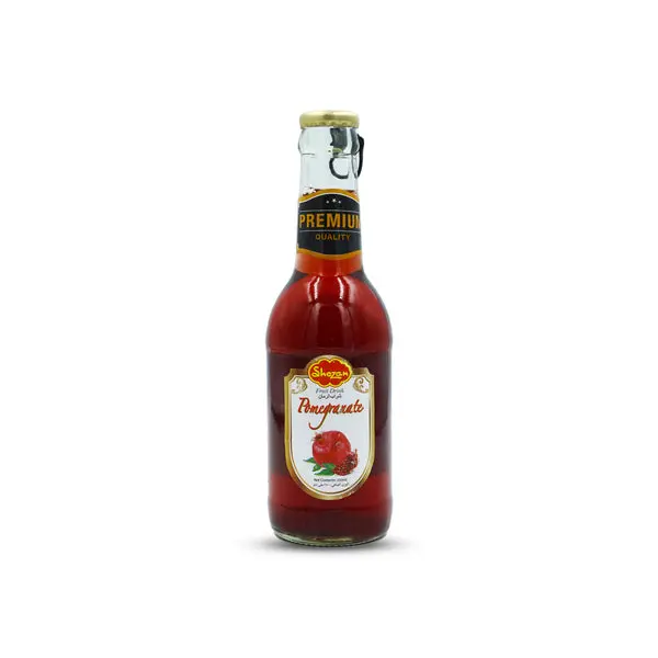 SHEZAN POMEGRANATE JUICE BOTTLES 250ML/6CT