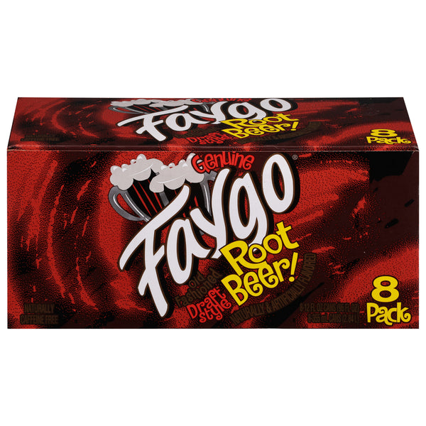 FAYGO ROOT BEER 355ML/8CT
