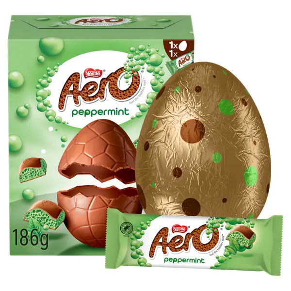 AERO PEPPERMINT GIANT EGG 230G  (UK)