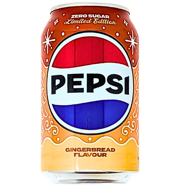 PEPSI ZERO GINGERBREAD FLAVOUR 330ML/24CT (UK)