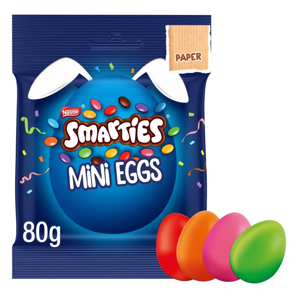 SMARTIES MINI EGGS 80G (UK)