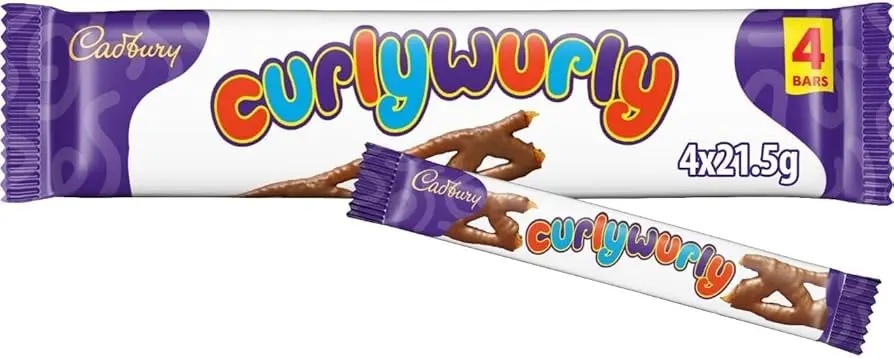 CADBURY CURLY WURLY 4PK 86G (UK)
