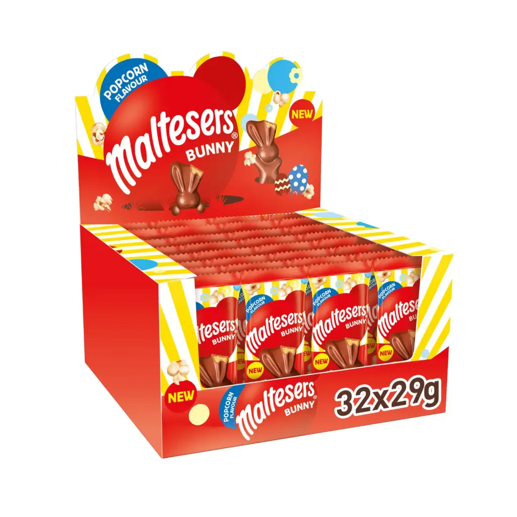 MALTESERS POPCORN BUNNY 29G/32CT (UK)