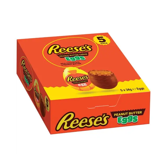 REESE'S P.B CREME EGGS 34G/48CT (UK)