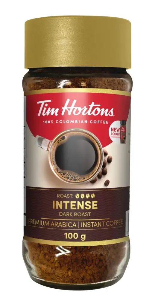 TIM HORTONS LIGHT ROAST COFFEE 100G BOTTLE  