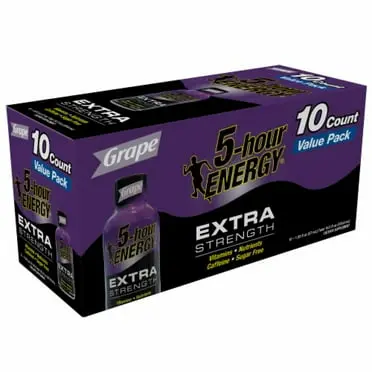 5 HOUR ENERGY GRAPE 10CT 