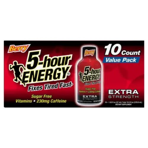 5 HOUR ENERGY EXTRA BERRY 10CT
