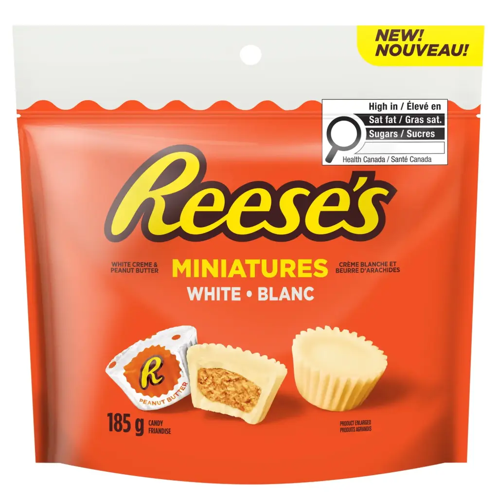 REESE'S MINIATURES WHITE 185G