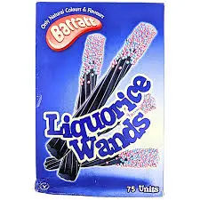 BARRATT LIQUORICE WANDS 75CT (UK)