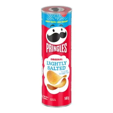 PRINGLES LIGHTLY SALTED 156G