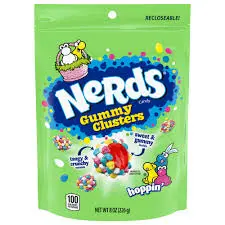 NERDS GUMMY CLUSTERS HOPPIN 226G 
