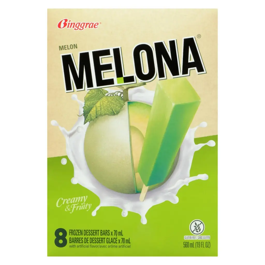 MELONA MELON ICE BAR 8PK 