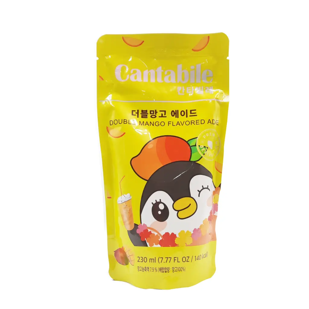 CANTABILE DOUBLE MANGO POUCH DRINK 230ML/10CT