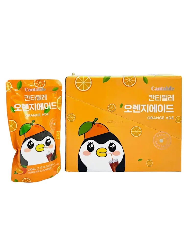 CANTABILE ORANGE POUCH DRINK 230ML/10CT