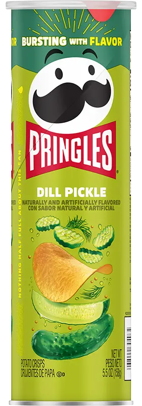 PRINGLES DILL PICKLE 158G (US)
