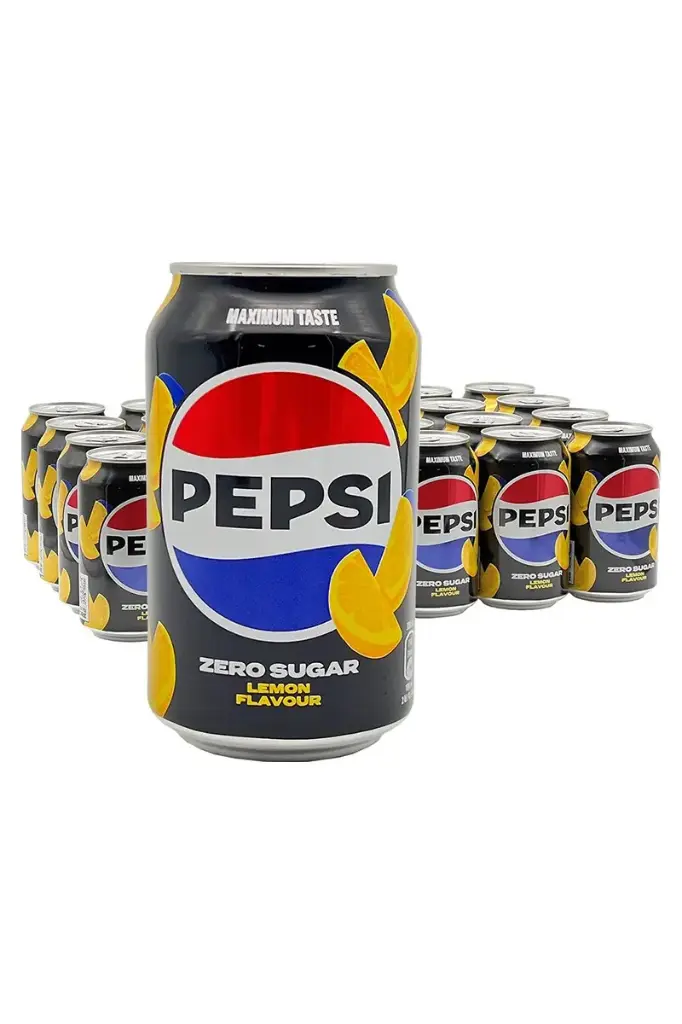 PEPSI MAX LEMON ZERO 330ML/24CT (EUROPE) 