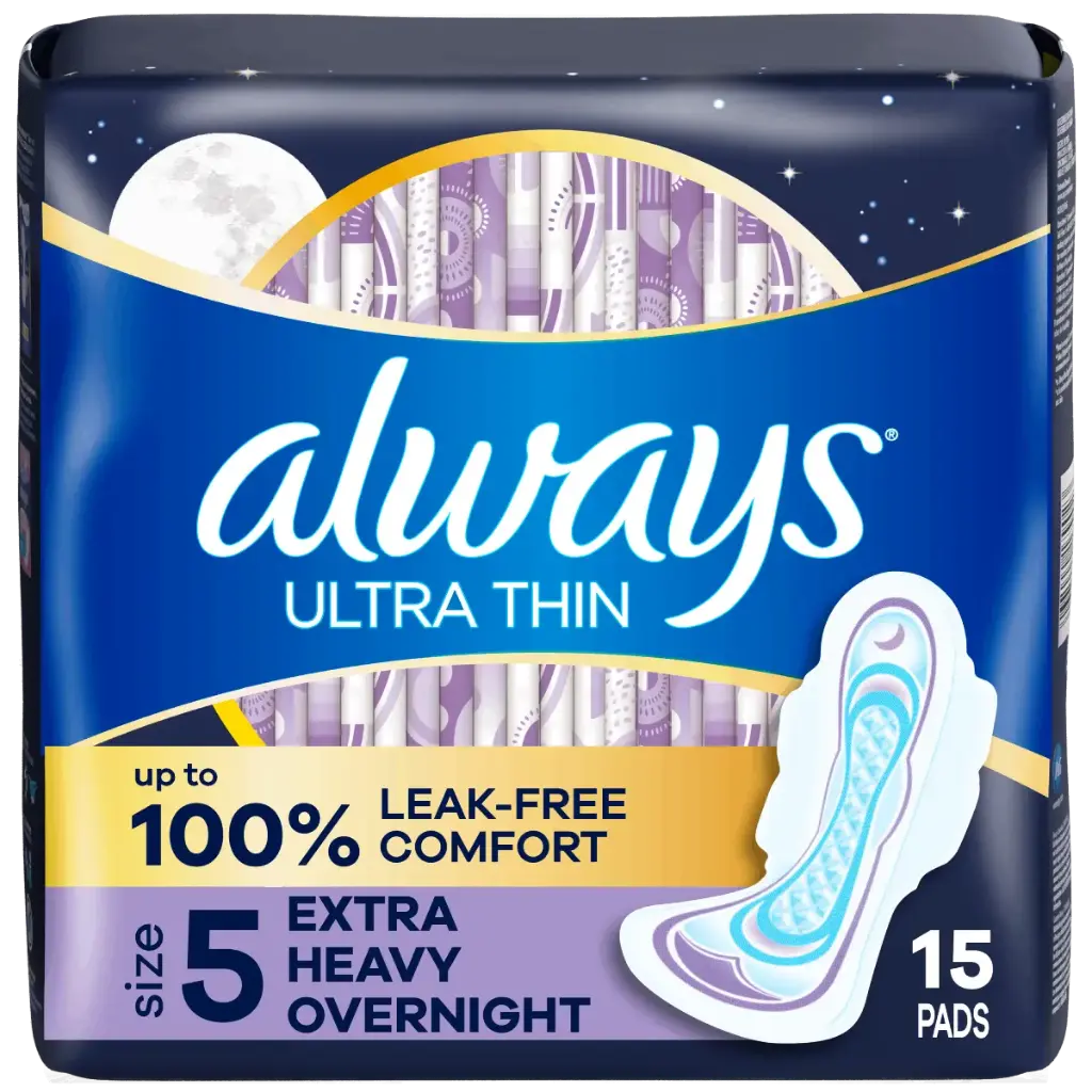 ALWAYS ULTRA THIN SIZE 5 WITH FLEXI PADS 15CT