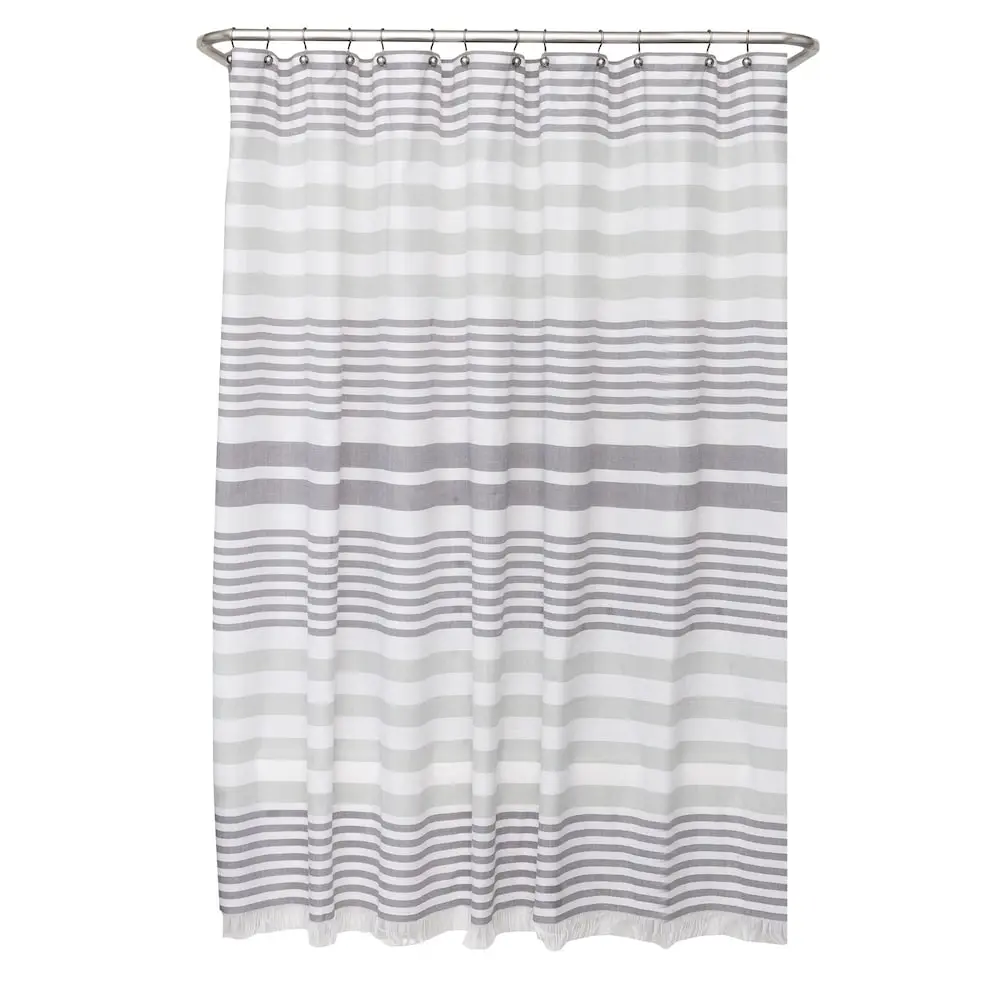 BODICO FABRIC SHOWER CURTAIN  70"X72"   