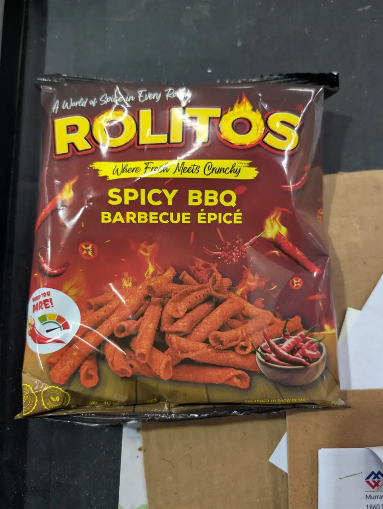 ROLITOS SPICY BBQ 90G