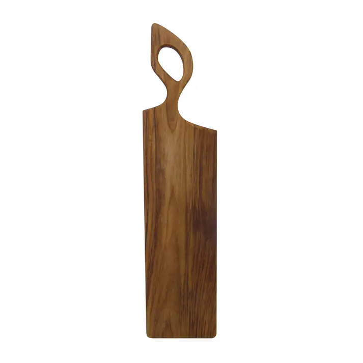 WOODEN SERVING & CHARCUTERIE BOARD 6"X30" 