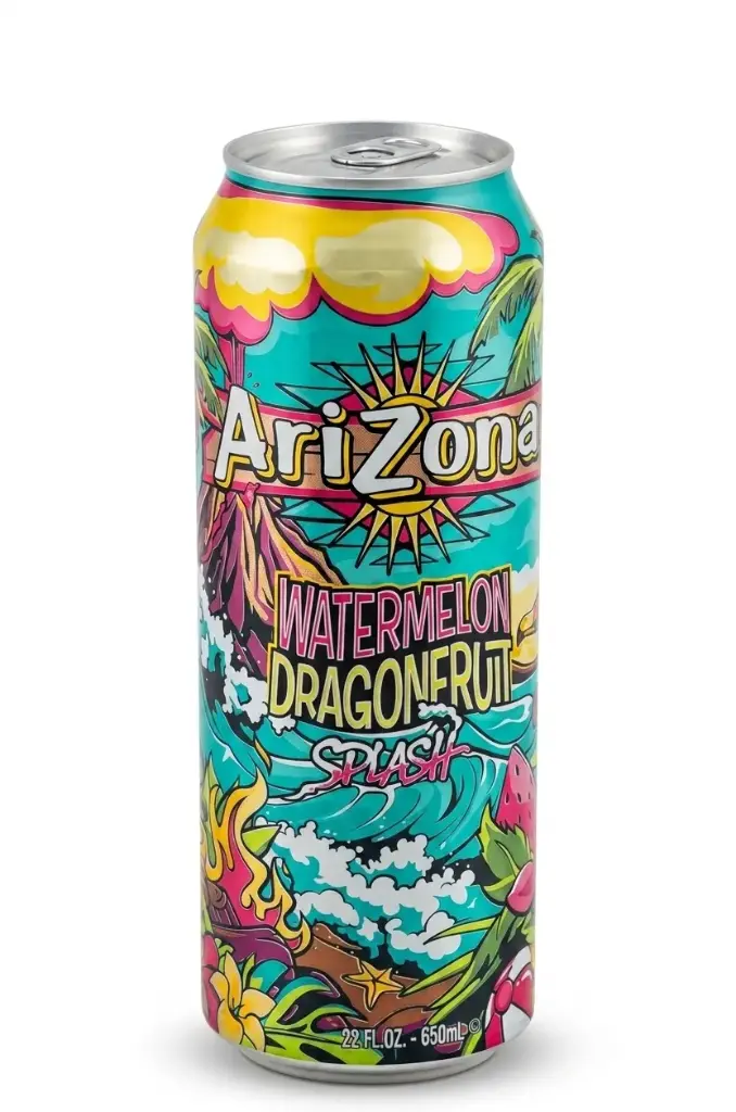 ARIZONA WATERMELON DRAGON SPLASH 24CT 680ML(U.S)  