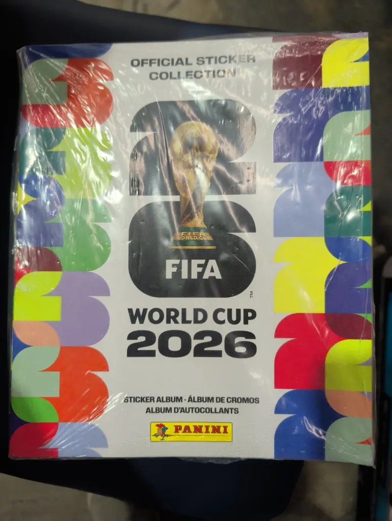 2026 PANINI WORLD CUP SOCCER BOOK 