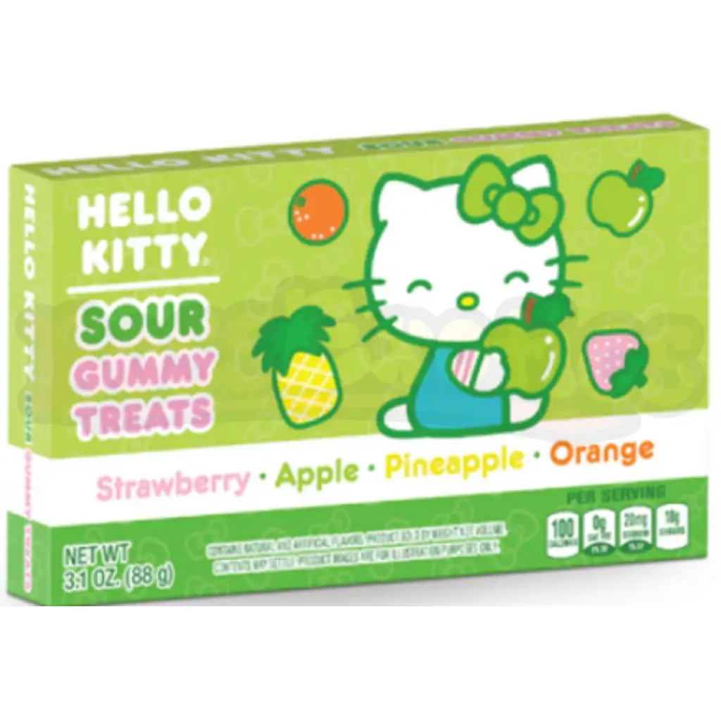 HELLO KITTY SOUR GUMMY TREATS 88G