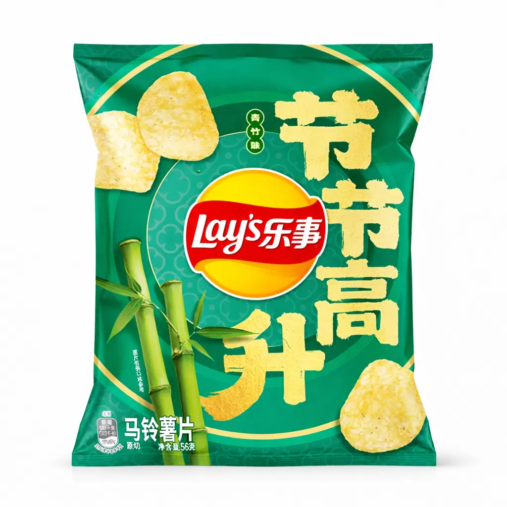 LAY'S BAMBOO FLAVORED CHIPS 56G