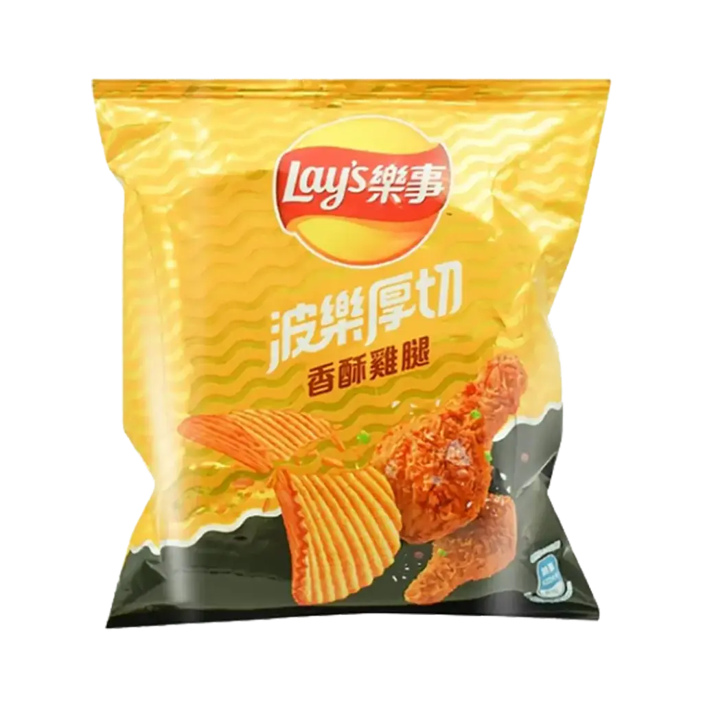LAY'S WAVY POTATO CHIPS 34G