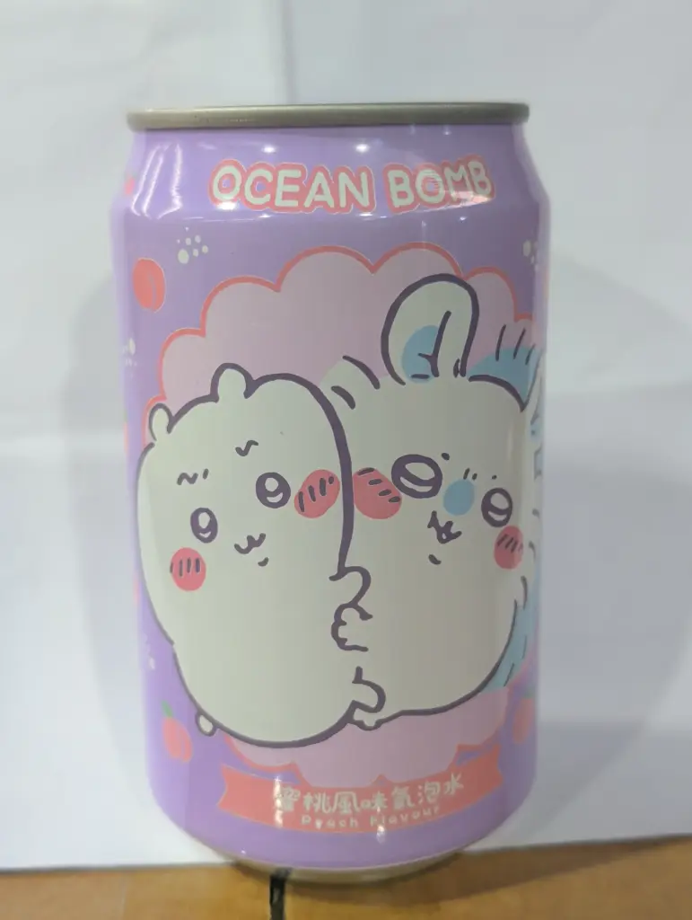 OCEAN BOMB PEACH SPARKLING WATER 24CT