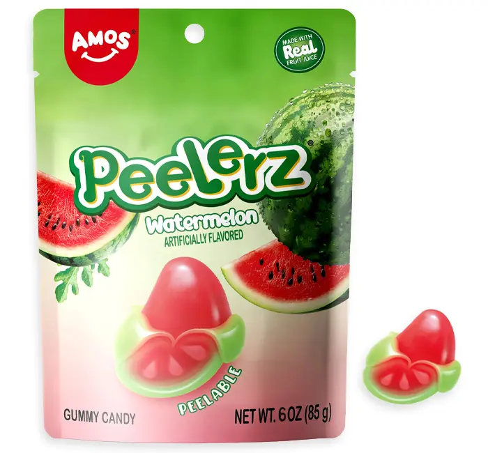 AMOS PEELERZ GUMMY WATERMELON 170G 