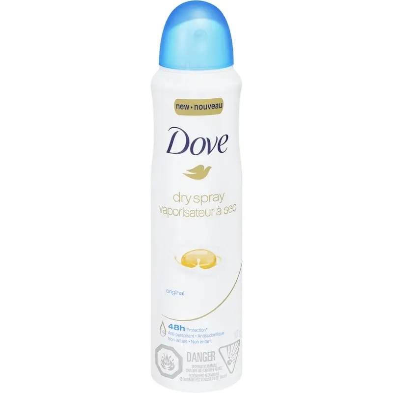DOVE BODY SPRAY ADVANCED CARE 107G       