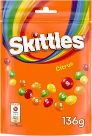 SKITTLES CITRUS 100G (UK)