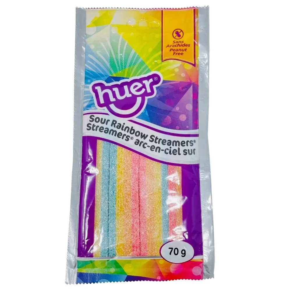 HUER RAINBOW STREAMERS GUMMIES 70G