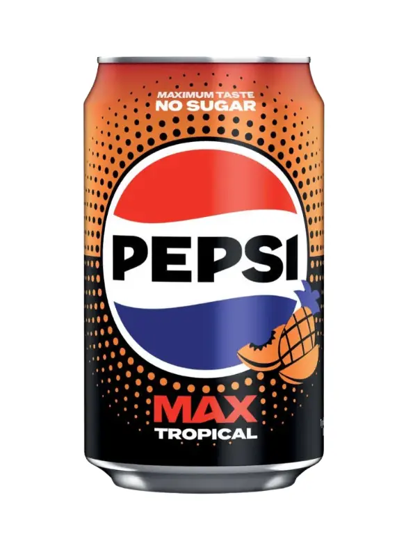 PEPSI MAX TROPICAL 330ML/24CT (UK) 