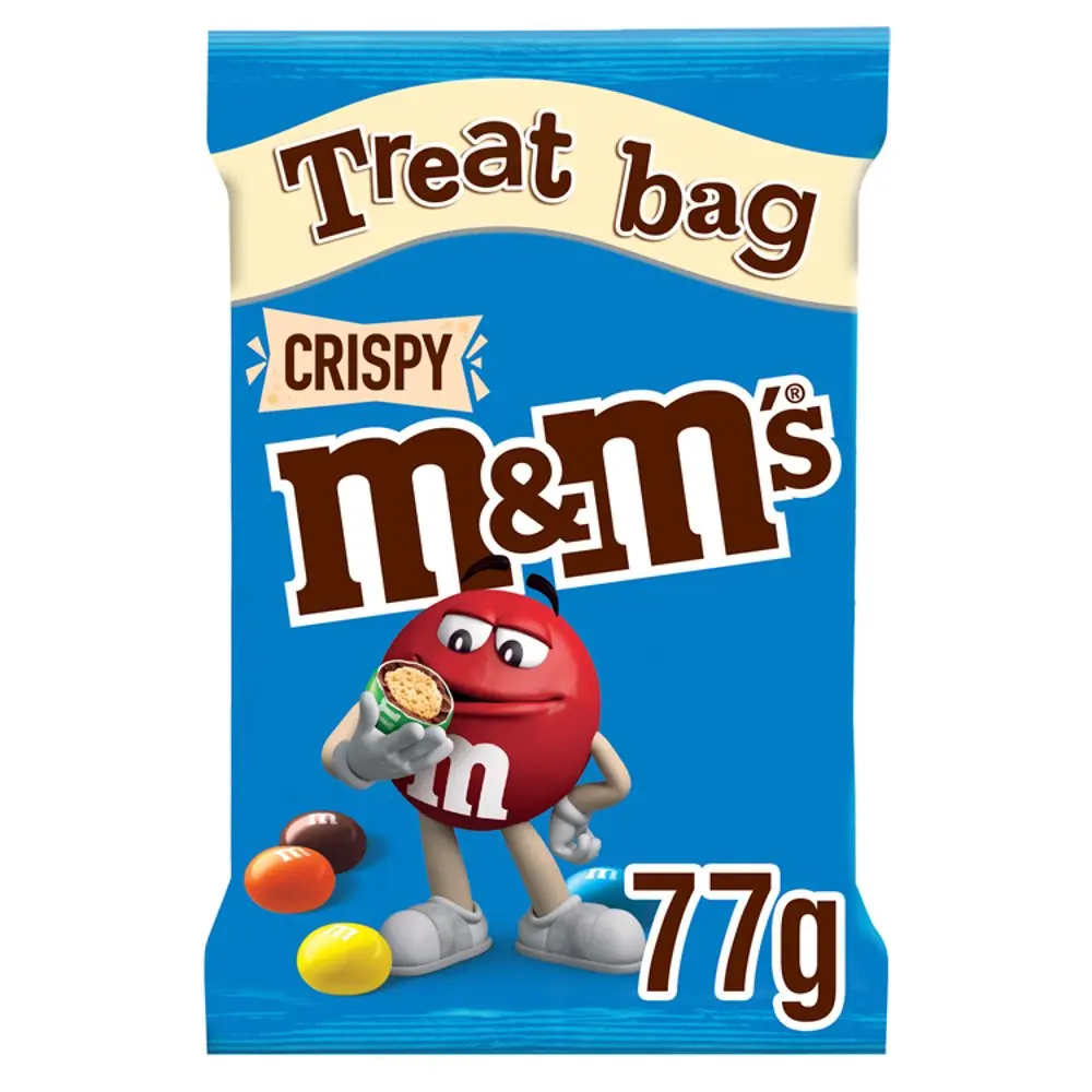 M&M'S CRISPY TREAT BAG 77G (UK) 