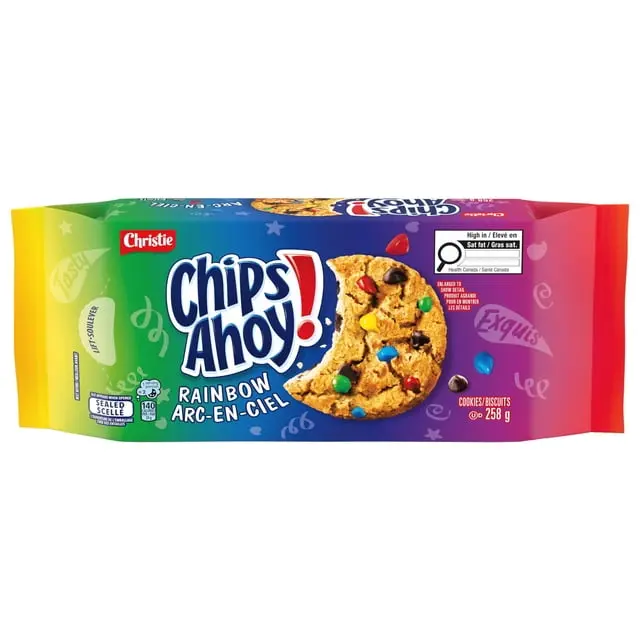 CHIPS AHOY RAINBOW 258G 