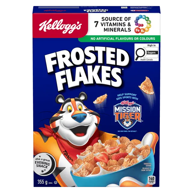 KELLOGG'S FROSTED FLAKES 355G