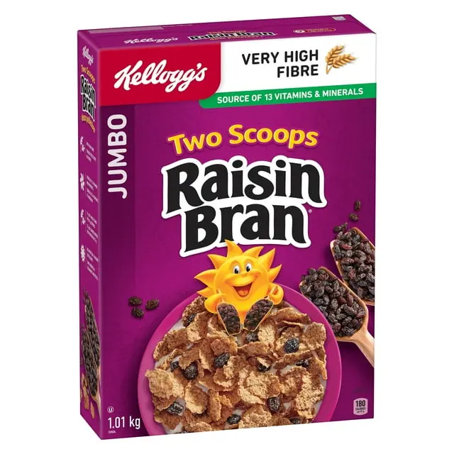 KELLOGG'S RAISIN BRAN CRUNCH 436G