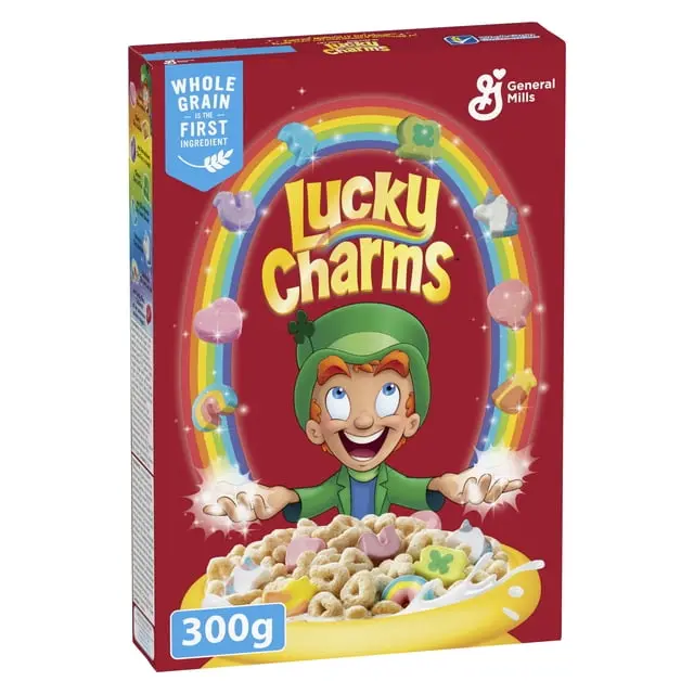 GEN MILLS LUCKY CHARMS CEREAL 300G
