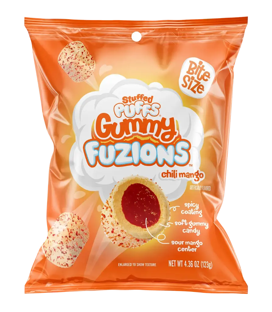 STUFFED PUFFS FUZIONS CHILI MANGO 123G