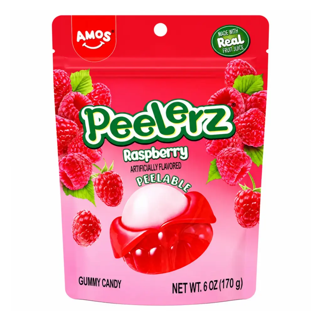 AMOS PEELERZ RASPBERRY 170G