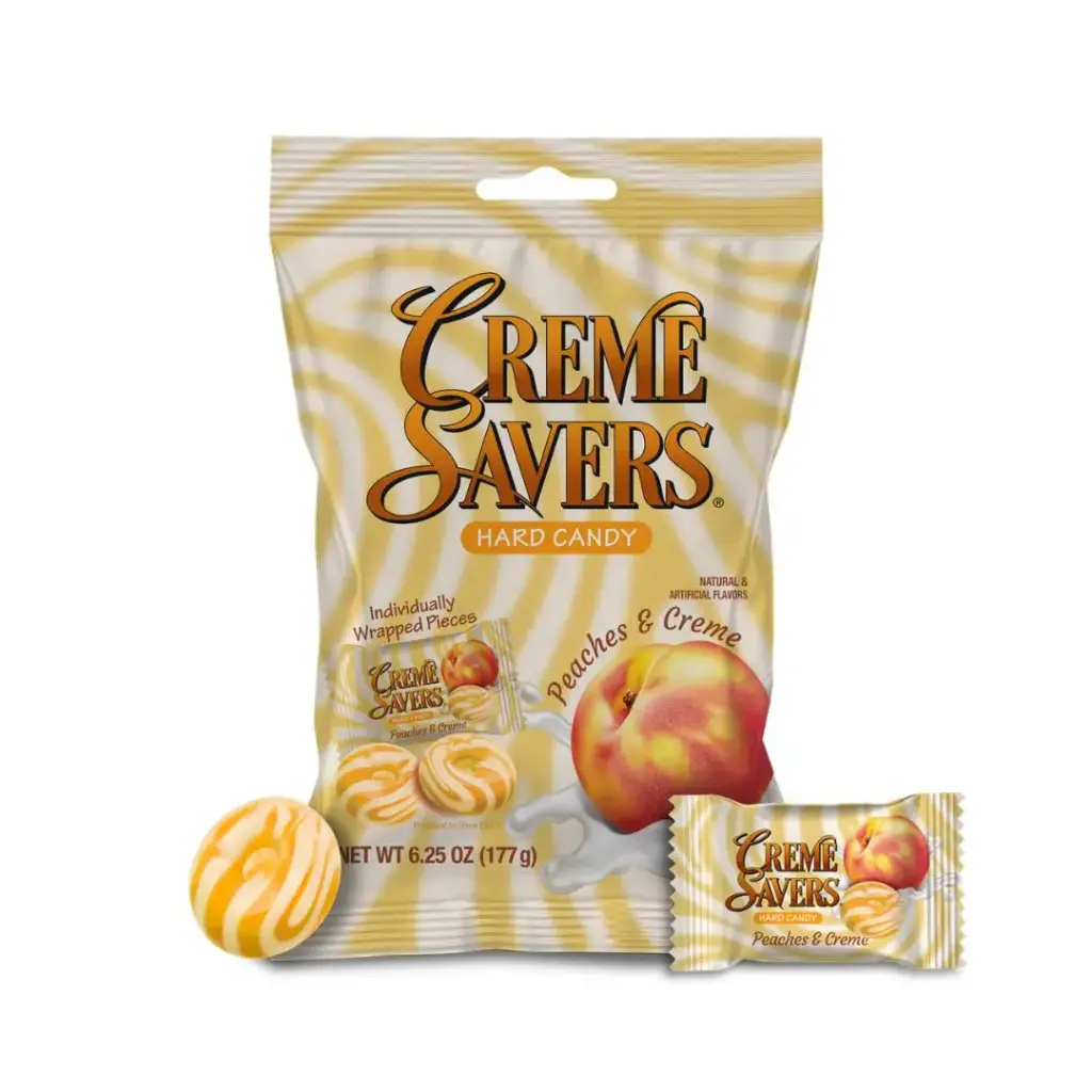 CREME SAVERS PEACHES & CREME 85G 