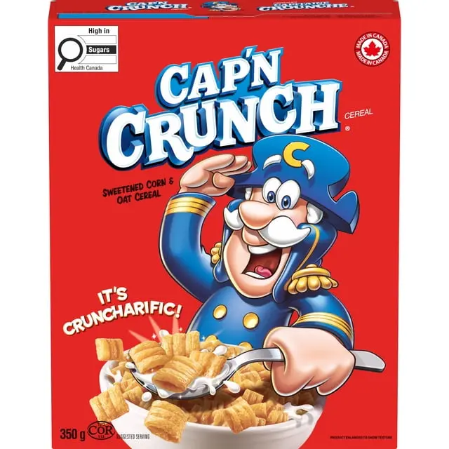 GEN MILLS CAPTAIN CRUNCH 350G