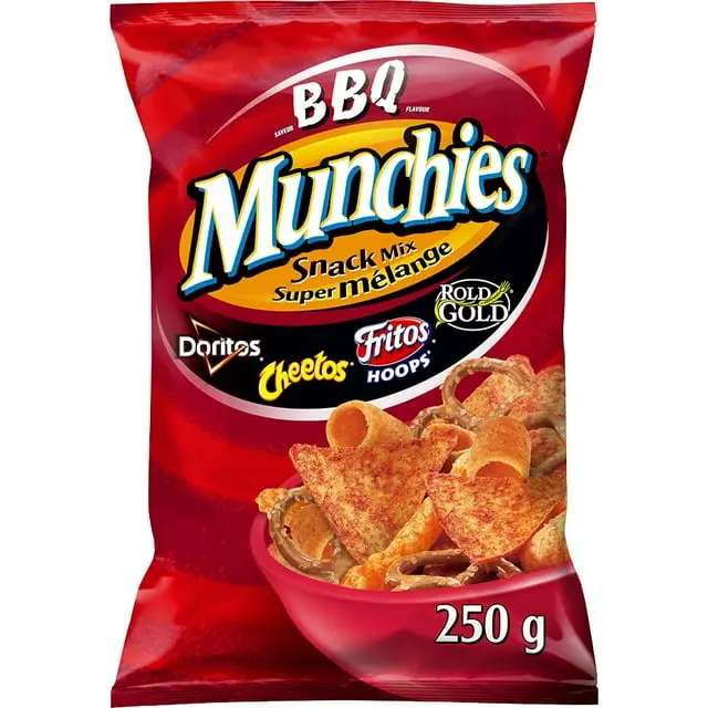 MUNCHIES BBQ SNACK MIX 250G