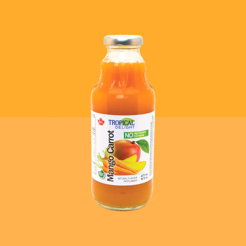 TROPICAL DELIGHT MANGO CARROT 473ML/12CT