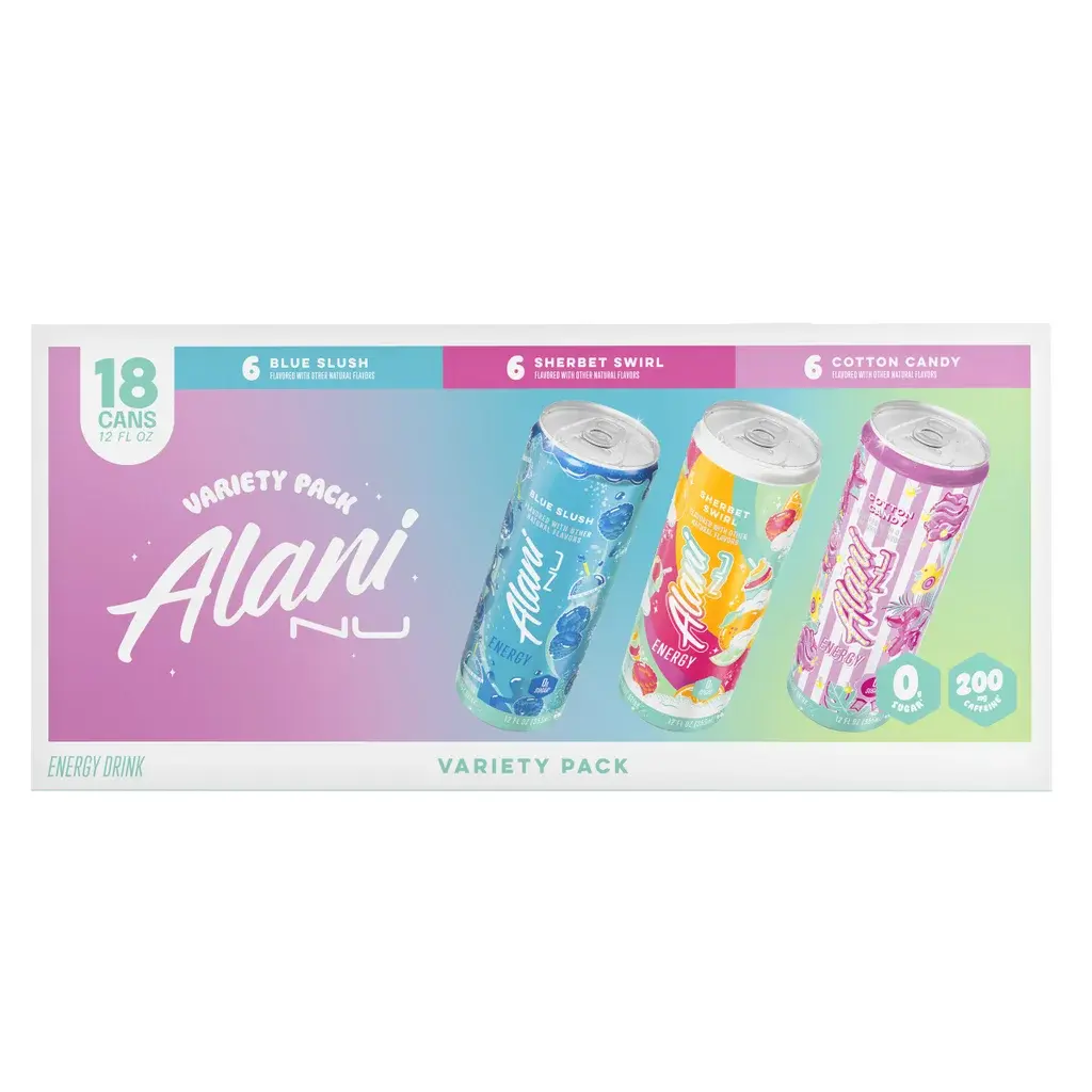 ALANI COTTON CANDY VARIETY PACK 355ML /18CT