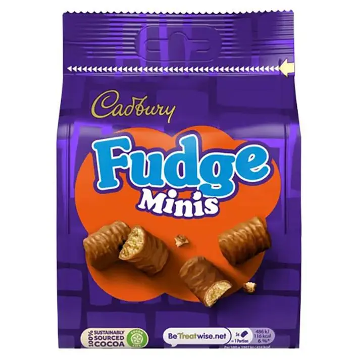 CADBURY FUDGE MINIS 100G (UK) 