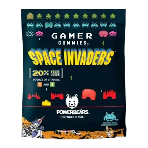 SPACE INVADERS GUMMY 125G